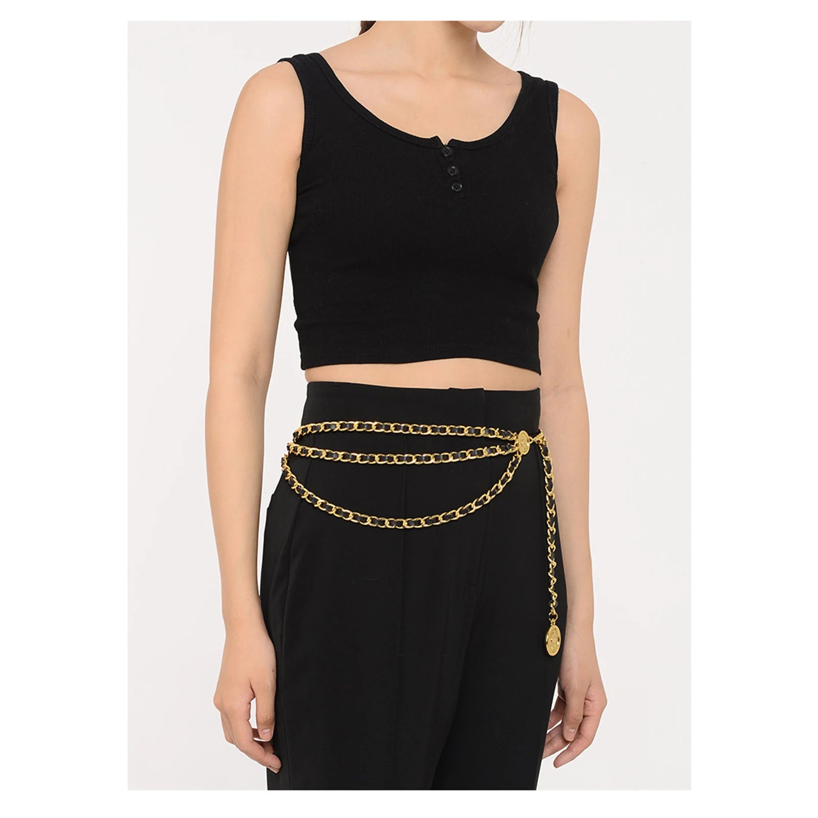 Women's Waist Chain Belt Bridal Wedding Adjustable Tassel Body Jewelry Fashion Accessories for Party Carnival Holiday