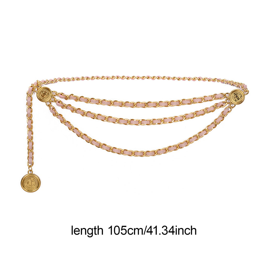 Women's Waist Chain Belt Bridal Wedding Adjustable Tassel Body Jewelry Fashion Accessories for Party Carnival Holiday
