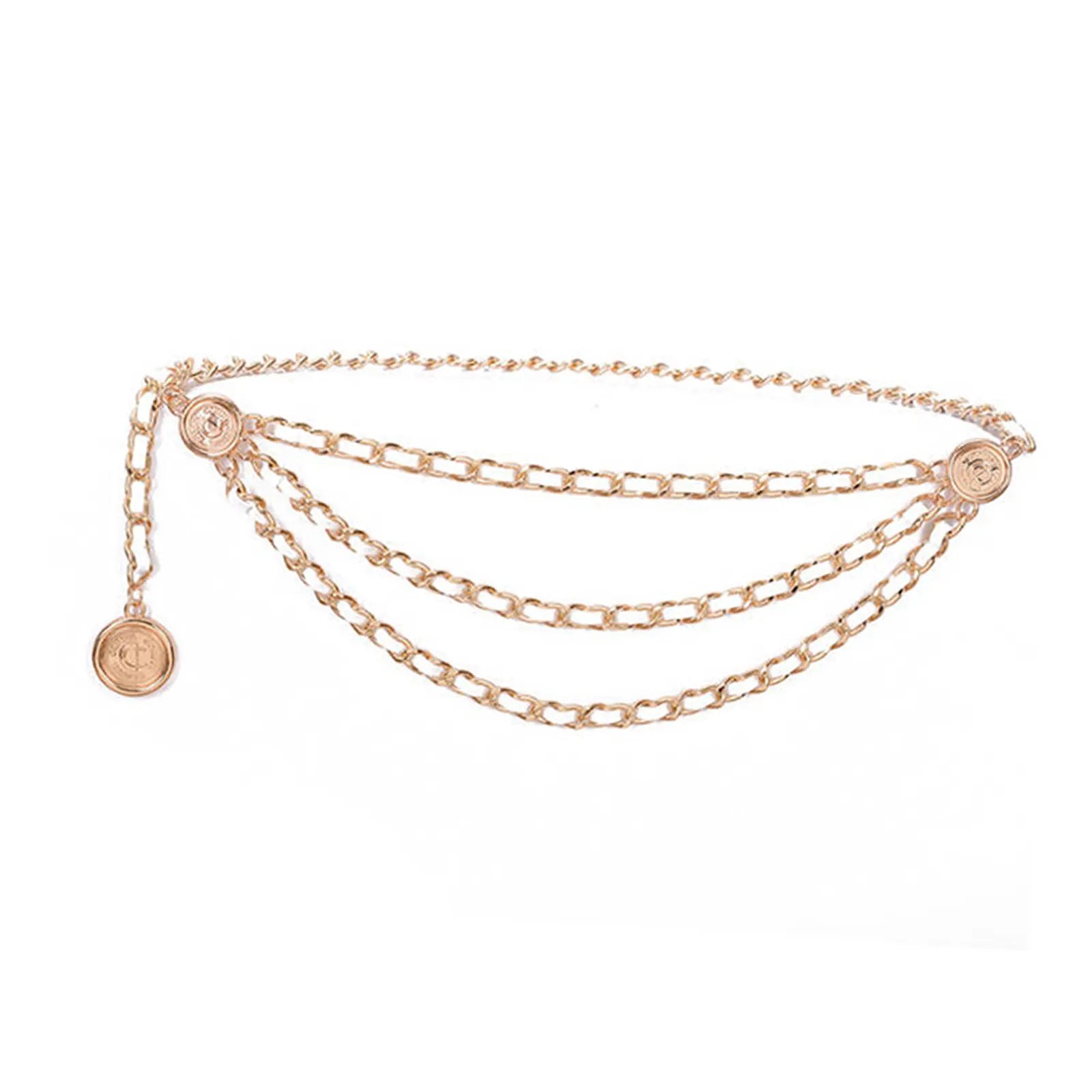Women's Waist Chain Belt Bridal Wedding Adjustable Tassel Body Jewelry Fashion Accessories for Party Carnival Holiday