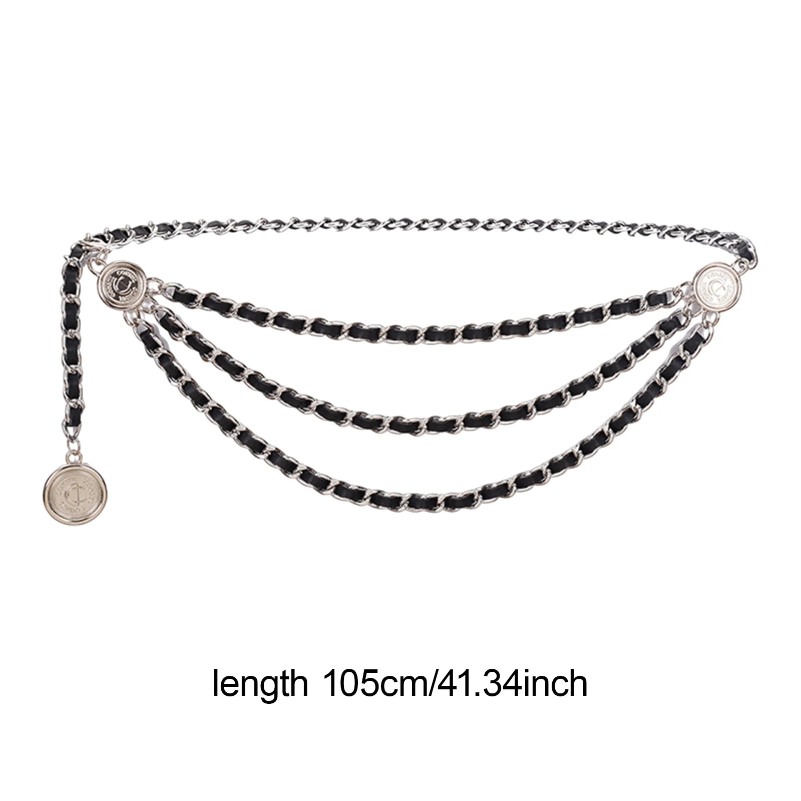 Women's Waist Chain Belt Bridal Wedding Adjustable Tassel Body Jewelry Fashion Accessories for Party Carnival Holiday