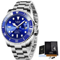 LIGE Men's 30ATM Waterproof Sport Diver Watch