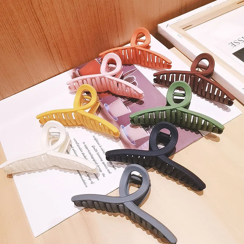 Fashion Acrylic Hair Claw Clips & Barrettes Set – Women’s Hairpins Headwear Crab Hair Accessories