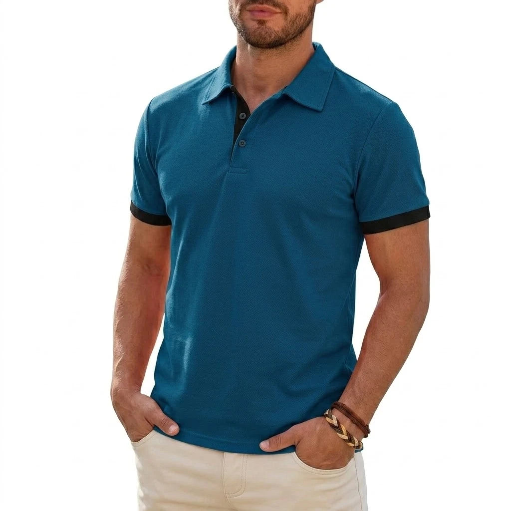 Men’s Luxury Lightweight Breathable Short Sleeve T-Shirt – Summer Sport Shirt