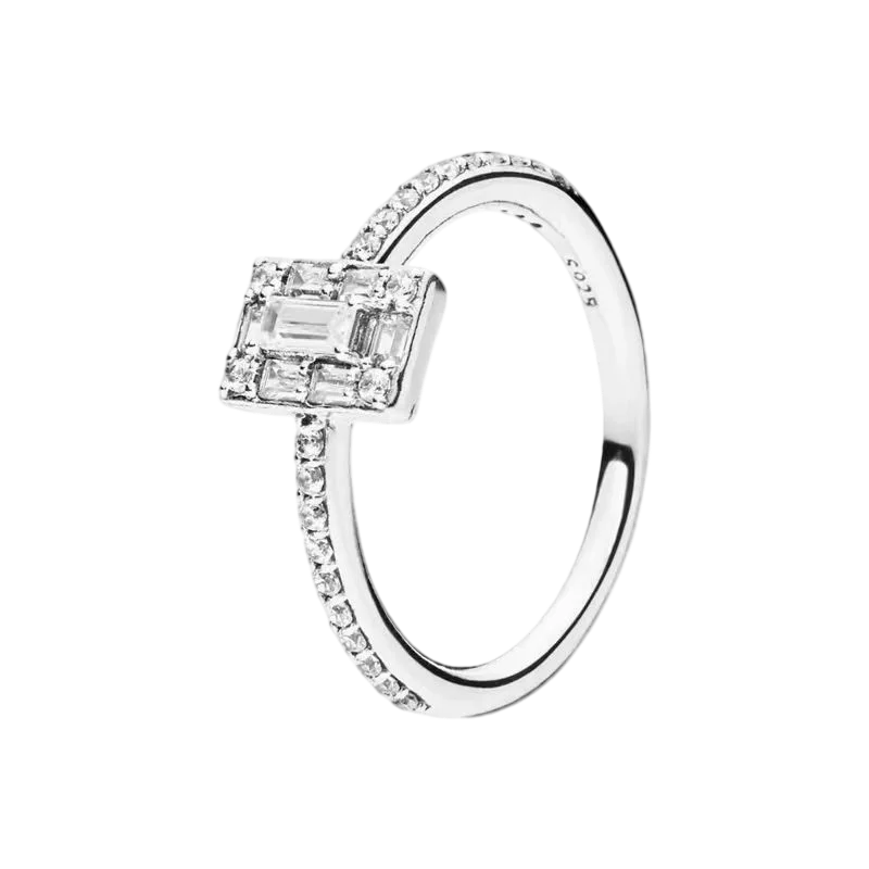 S925 Silver Bow Love Flower Ring – Elegant High-End Fashion Ring