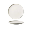 Ceramic Steak Flat Plate – Durable Multi-Function Western Dish for Bread & Serving