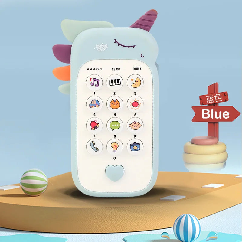 Baby Musical Phone Toy – Light-Up Pretend Play Phone for Infants 6–18 Months