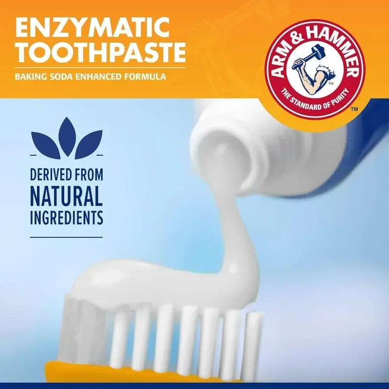 Pet Dental Care Kit – Dog & Cat Toothbrush & Toothpaste Set for Plaque & Tartar