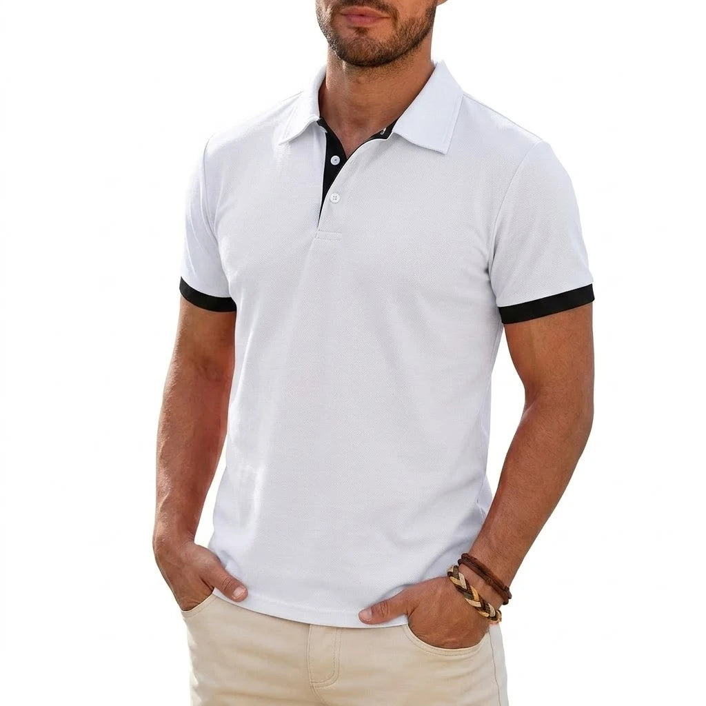 Men’s Luxury Lightweight Breathable Short Sleeve T-Shirt – Summer Sport Shirt