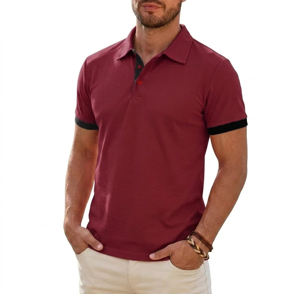 Men’s Luxury Lightweight Breathable Short Sleeve T-Shirt – Summer Sport Shirt