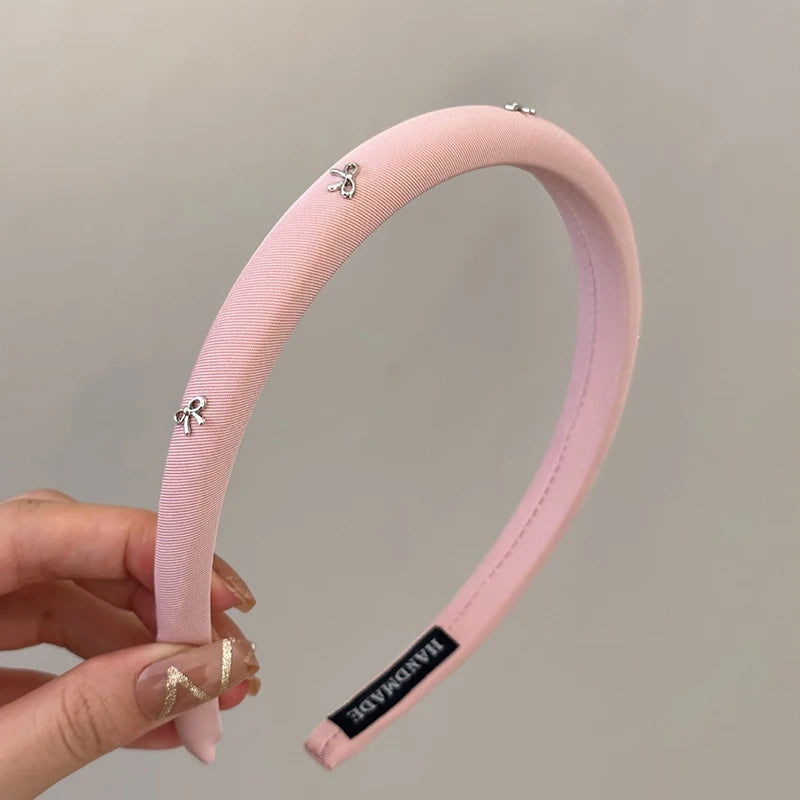 Korean Bow Kawaii Fairy Headband for Women & Girls – Sweet Cute Hair Hoop Accessory