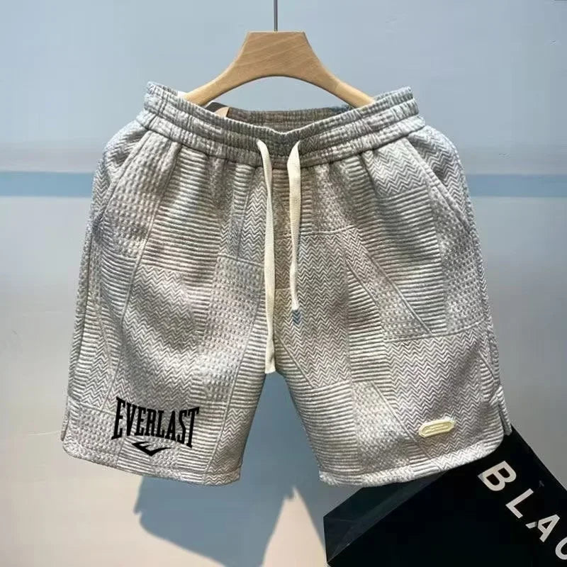 Men’s Casual Printed Breathable Sports Shorts – Fashionable Spring Summer Active Wear
