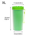 Pet Paw Cleaner Cup – Portable Silicone Brush Foot Washer for Dogs & Cats