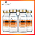 ARTISCARE Vitamin C Serum 4-Piece Facial Care Set – Hyaluronic Acid Moisturizing Nourishing Essence
