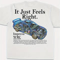 Men’s Japanese Racing Car Y2K Oversized Graphic T-Shirt – Formula Drift Motorsport Tee