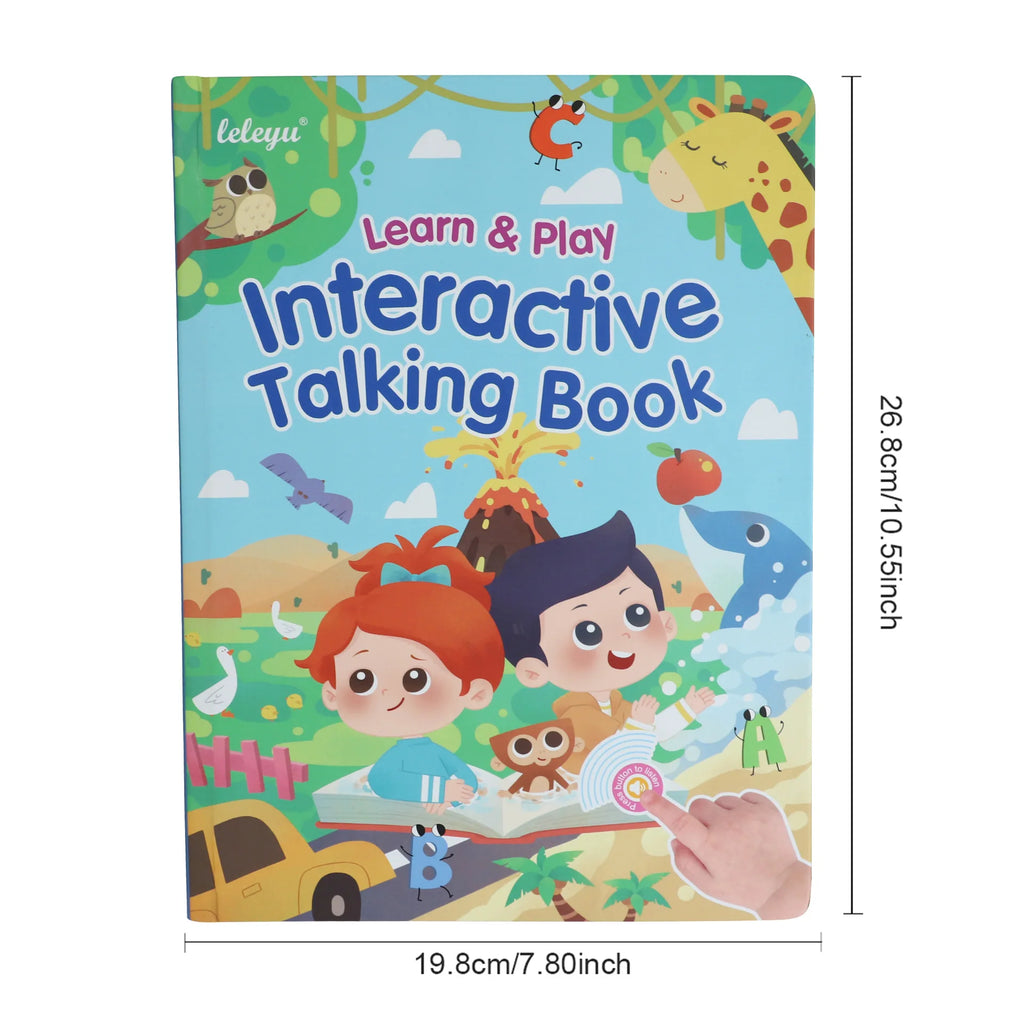 Interactive English Touch Sound Learning Book 0–6