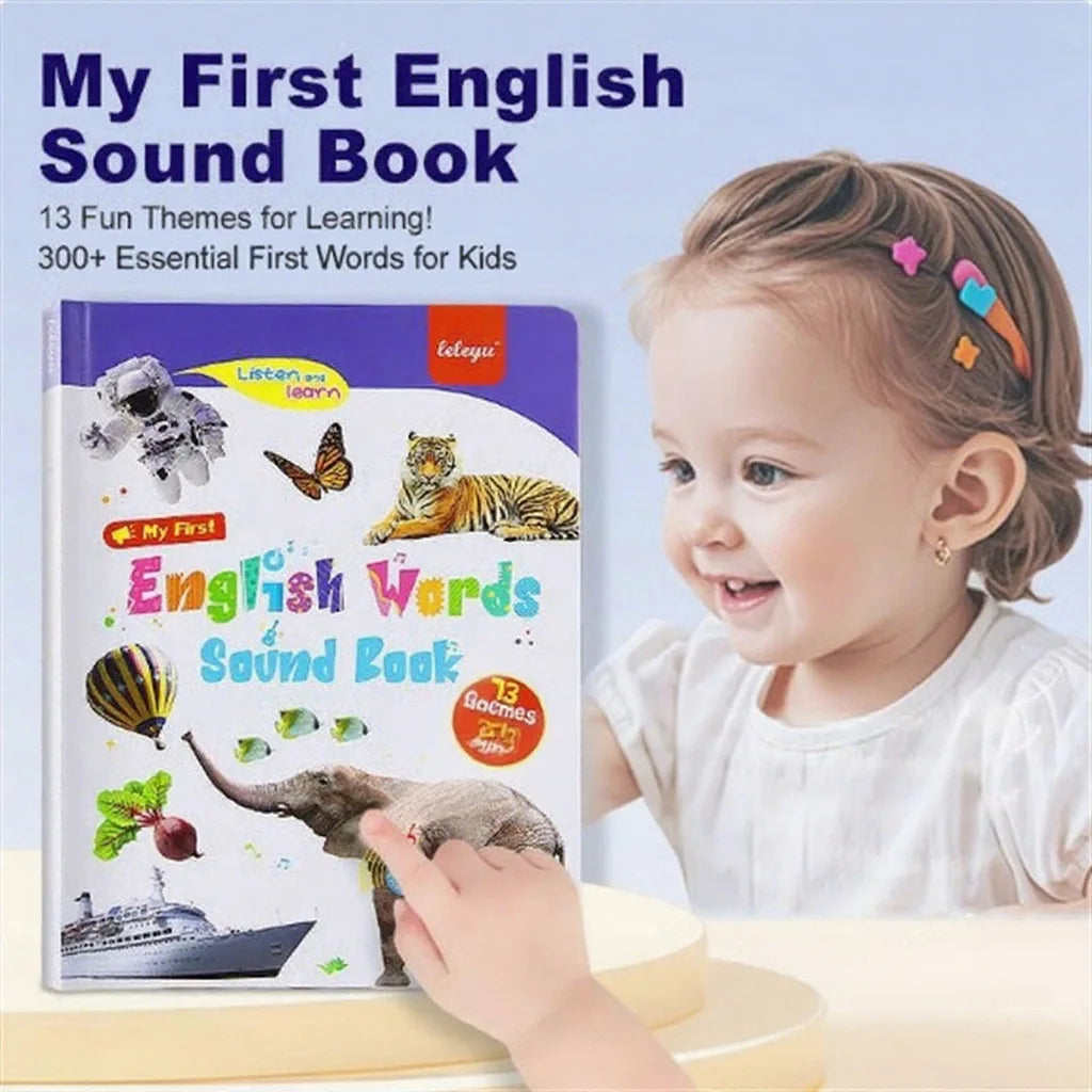 Interactive English Touch Sound Learning Book 0–6