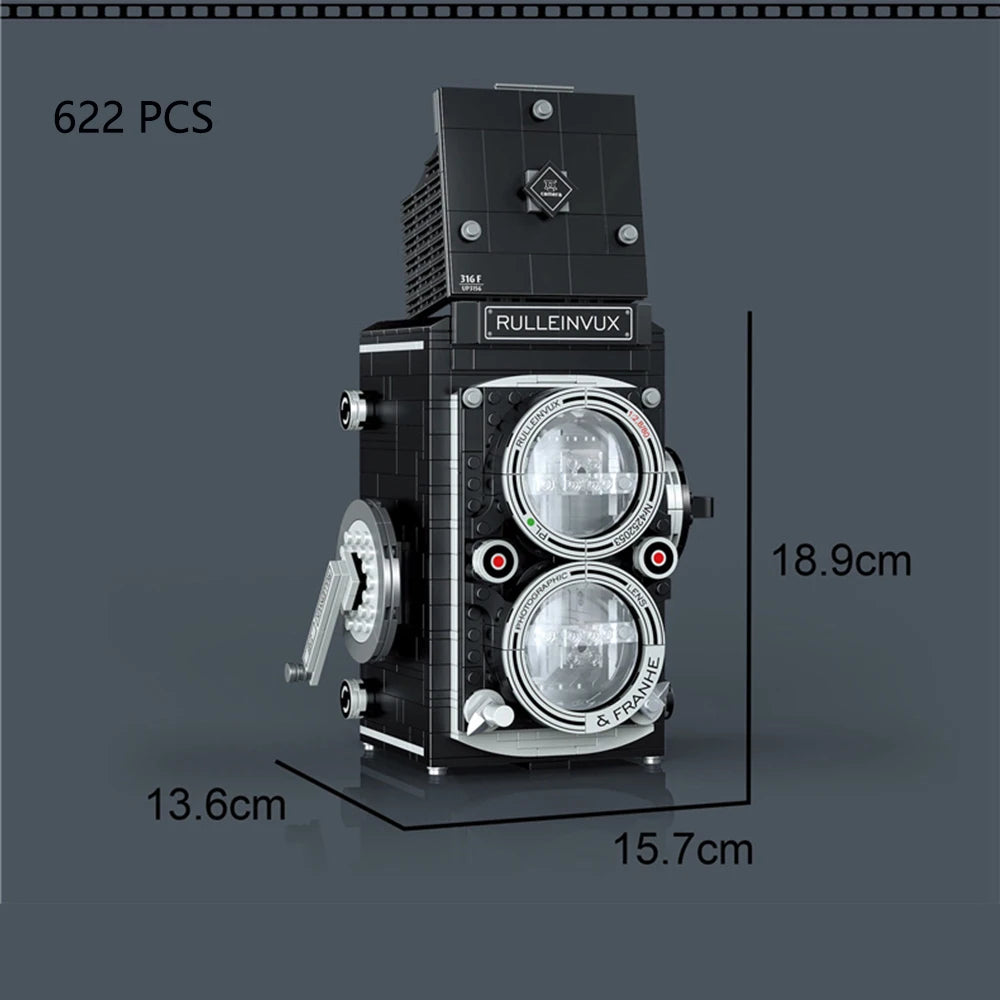 DSLR Camera Mini Building Blocks – Creative Educational Toy Kit for Kids & Adults