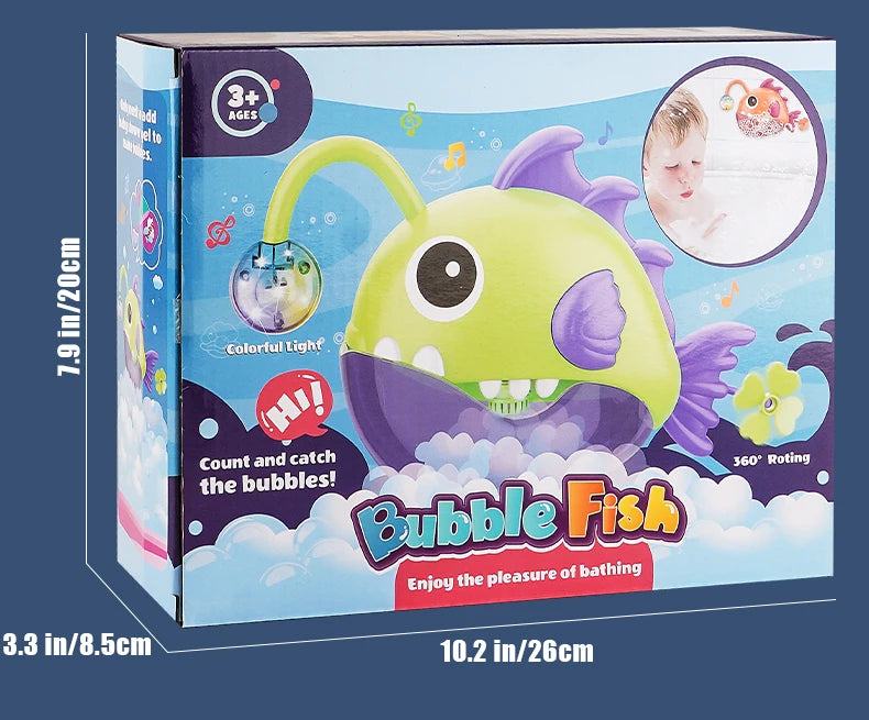 Baby Bath Bubble Machine – Electric Automatic Bubble Maker for Bath Time Fun