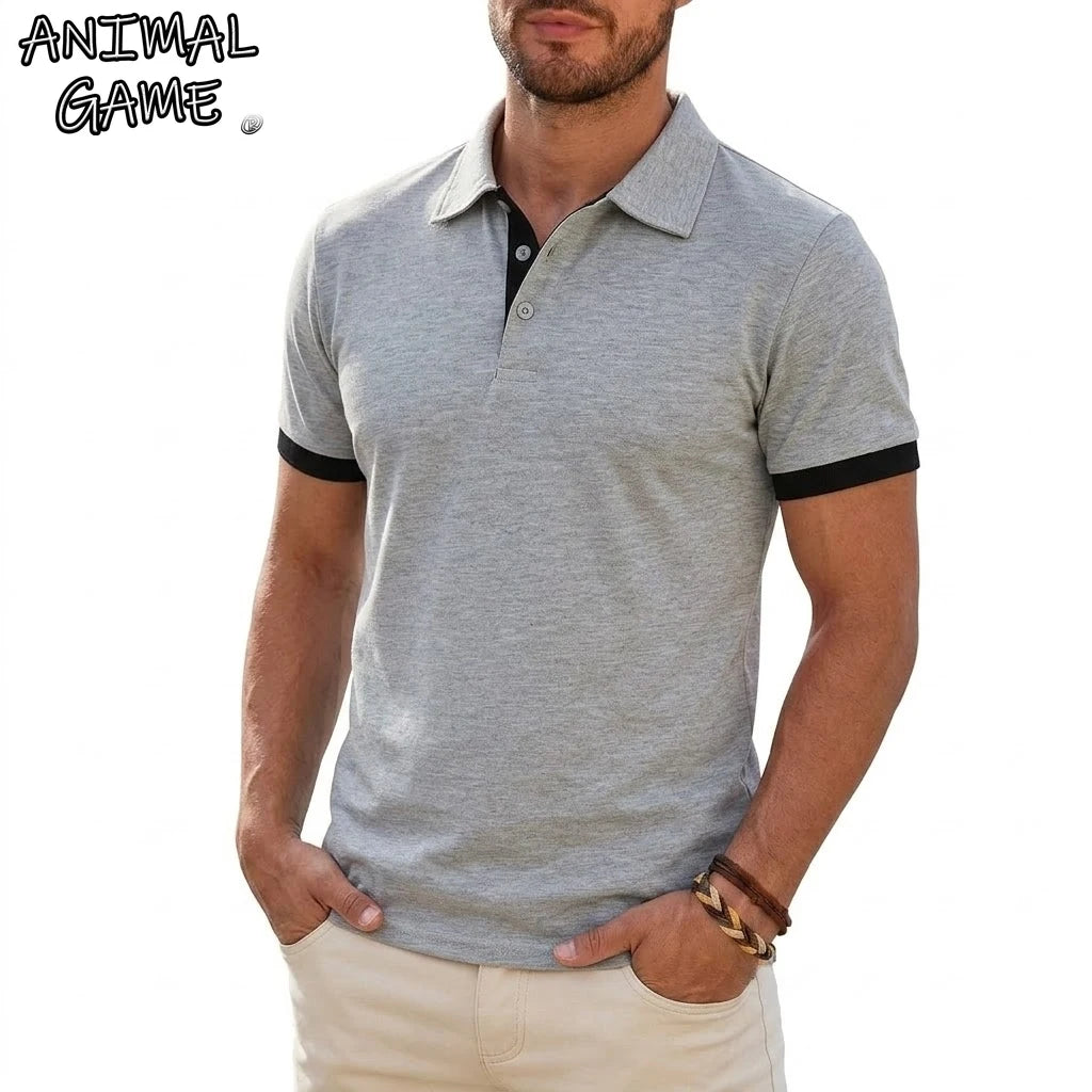 Men’s Luxury Lightweight Breathable Short Sleeve T-Shirt – Summer Sport Shirt