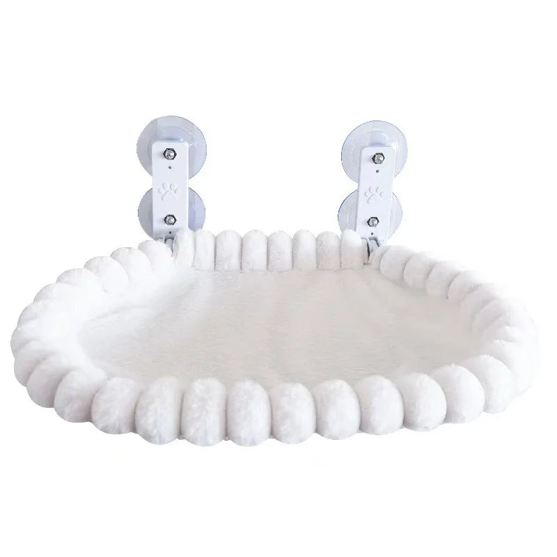 Large Wide Cat Window Hammock Bed – Suction Cup Hanging Perch for Indoor Sunbathing & Balcony