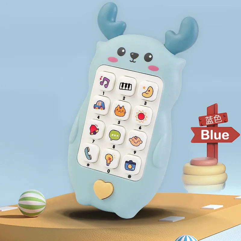 Baby Musical Phone Toy – Light-Up Pretend Play Phone for Infants 6–18 Months