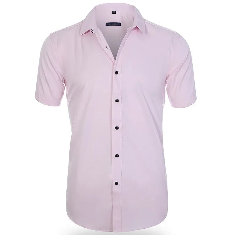 Men’s Slim Fit Long Sleeve Business Dress Shirt – Formal Casual Elegant Blouse