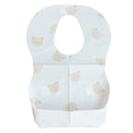 50-Pack Disposable Baby Bibs – Waterproof Cartoon Bear Feeding Bibs for 6M–2Y