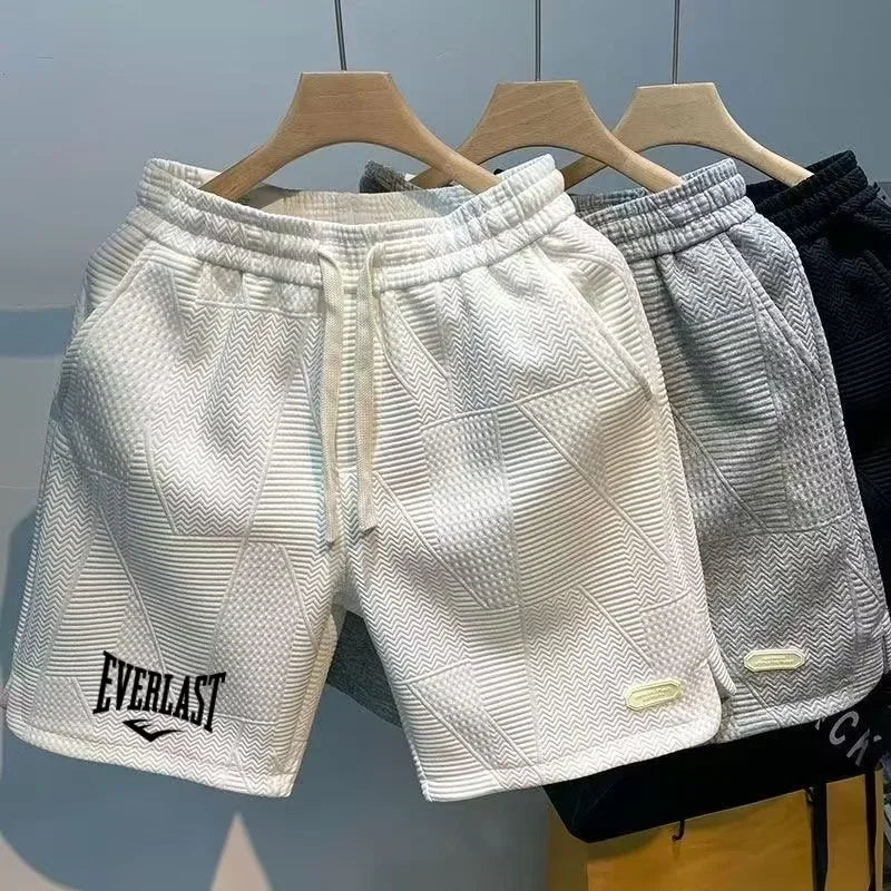 Men’s Casual Printed Breathable Sports Shorts – Fashionable Spring Summer Active Wear