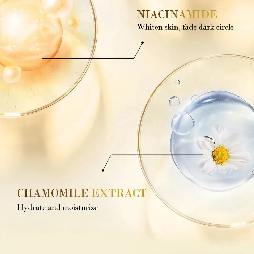 60-Piece Gold Hyaluronic Acid Crystal Eye Mask – Moisturizing Firming Korean Skincare Eye Patches