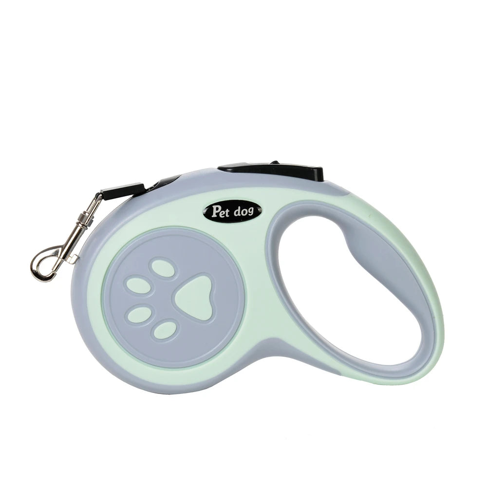 Retractable Dog Leash 3M/5M – One-Button Lock Non-Slip Handle for Small Dogs Cats Training & Hiking