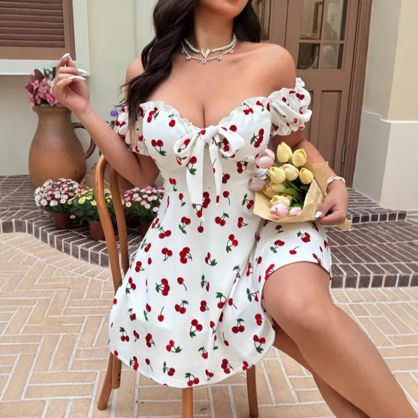 Plus Size Floral Bubble Sleeve Midi Dress – Sweet Country Style