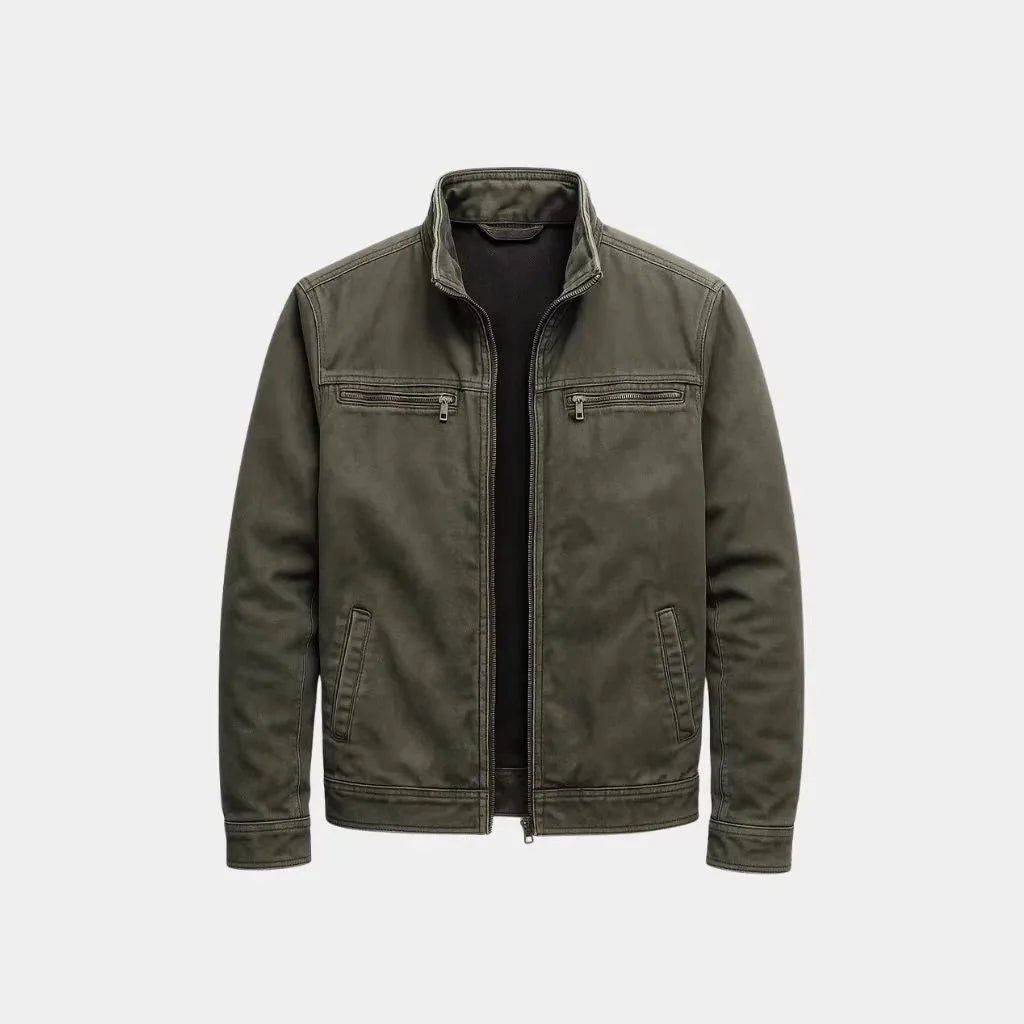 Men’s Casual Loose Sports Tooling Cardigan Jacket – Spring Outerwear