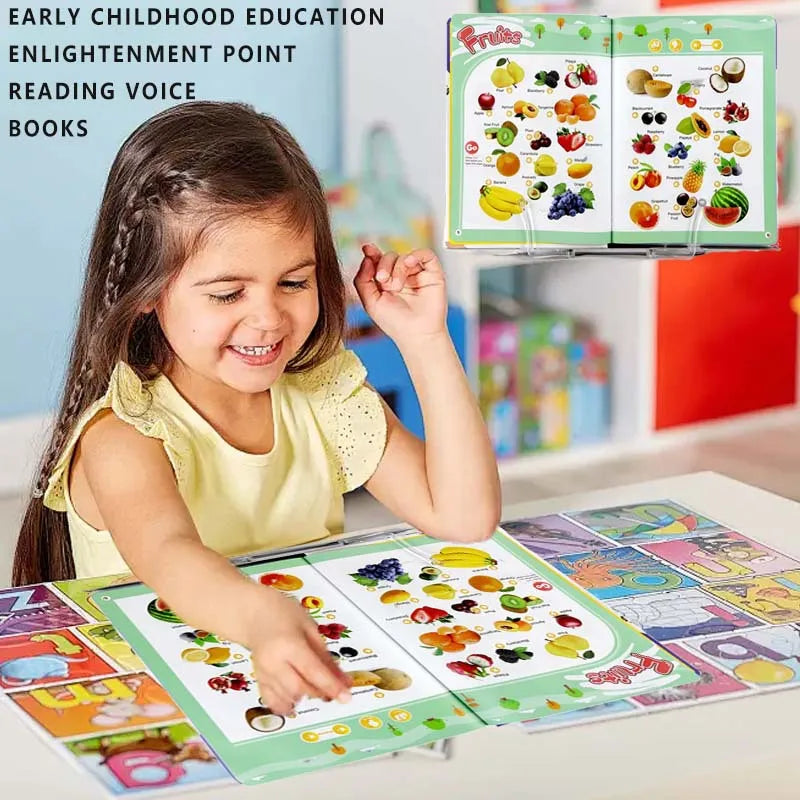 Interactive English Touch Sound Learning Book 0–6