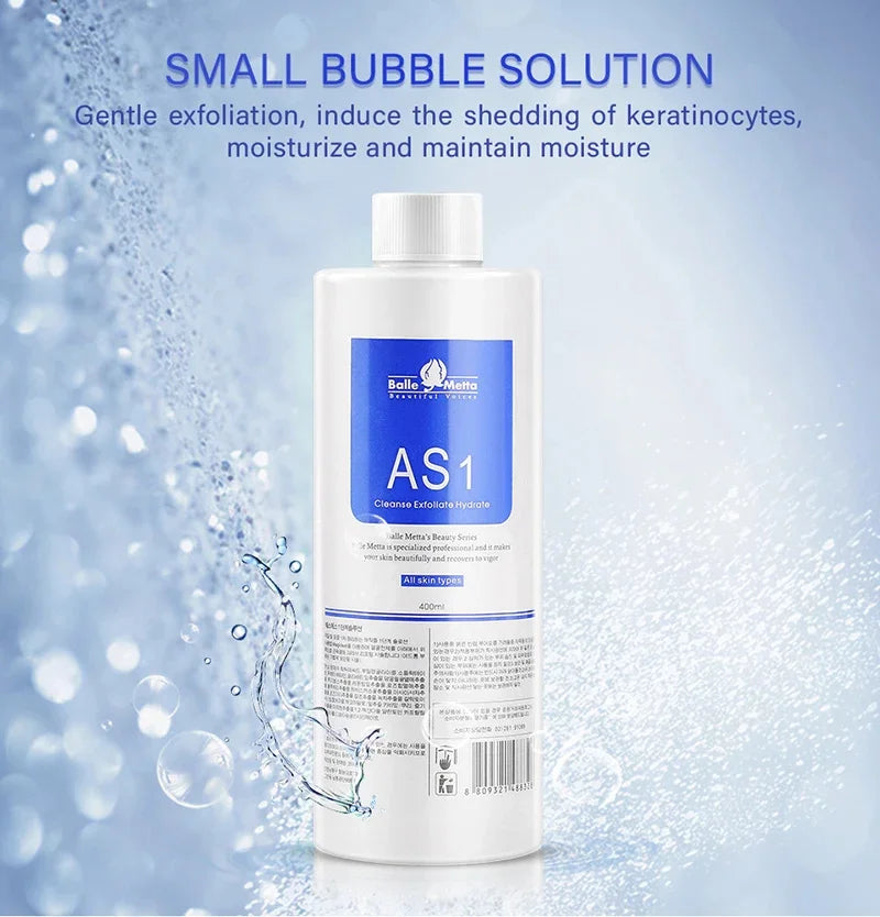 Aqua Peel Solution Serum Kit AS1 SA2 AO3 – Deep Skin Cleansing Facial Machine Solution 400ml
