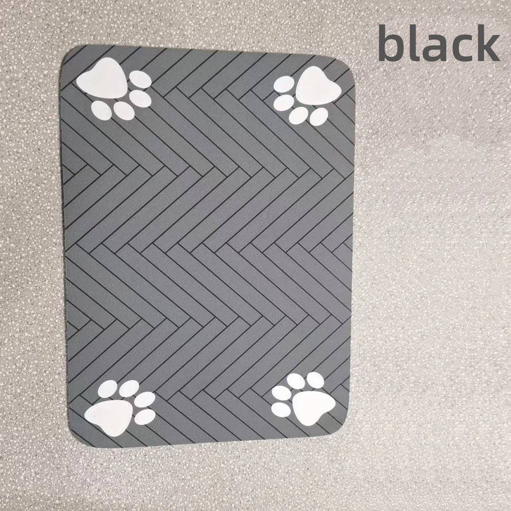 Absorbent Pet Feeding Mat – Waterproof Quick-Dry Placemat for Dog & Cat Food Bowls