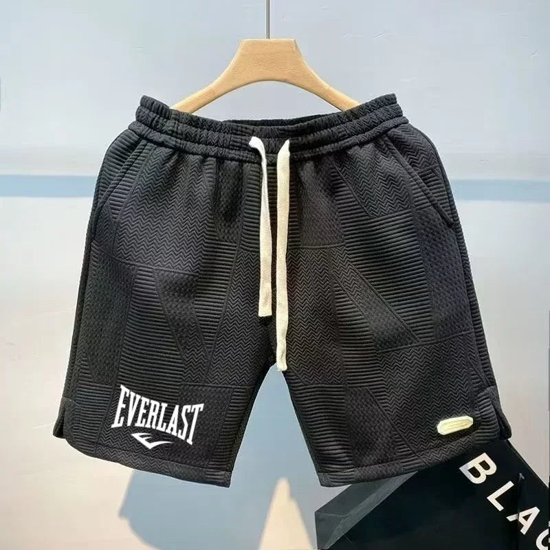 Men’s Casual Printed Breathable Sports Shorts – Fashionable Spring Summer Active Wear