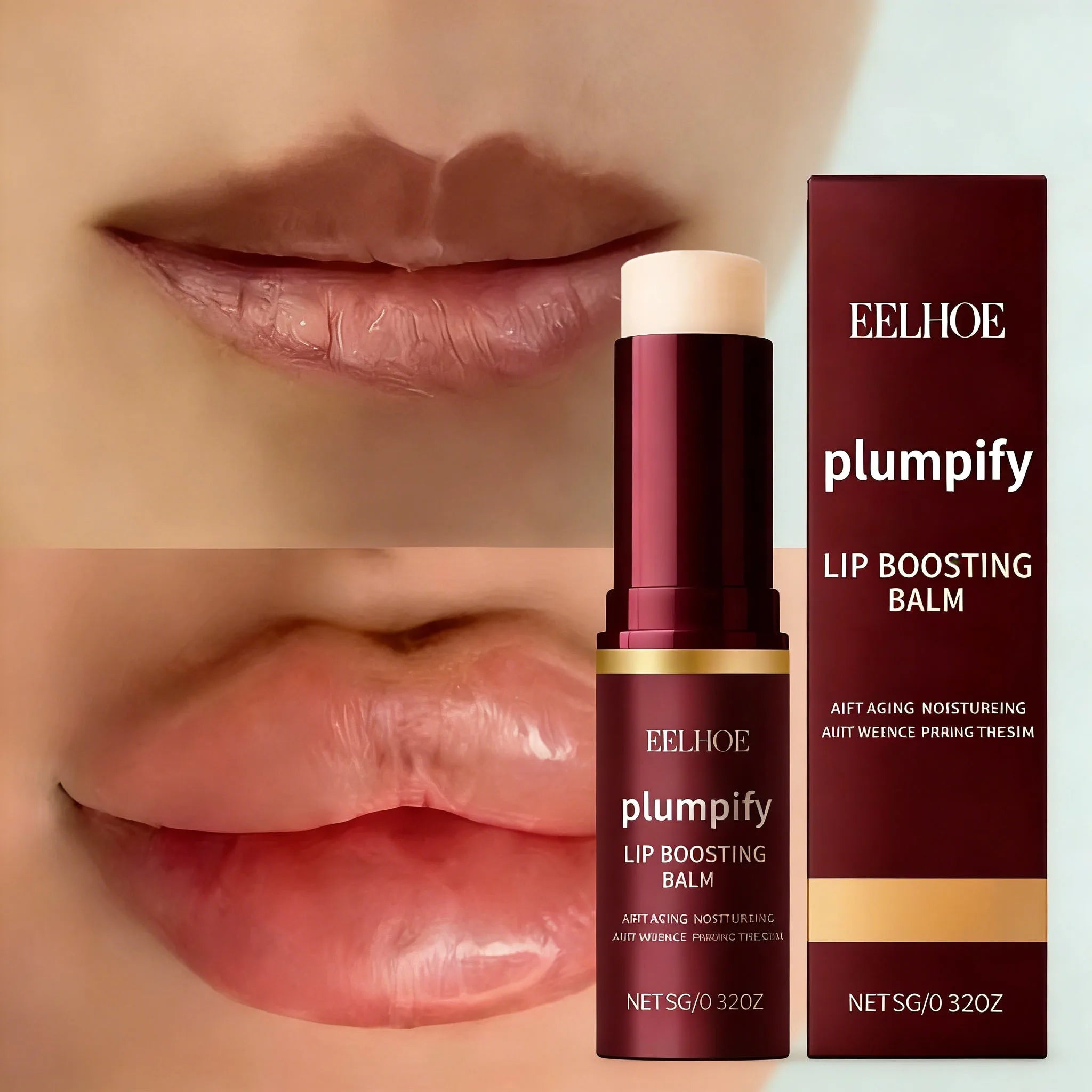 Fast Plumping Moisturizing Lip Balm Gloss Oil – Non-Sticky Daily Lip Care