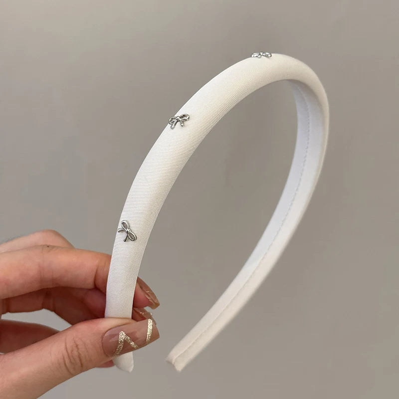Korean Bow Kawaii Fairy Headband for Women & Girls – Sweet Cute Hair Hoop Accessory