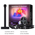 RGBIC TV LED Backlight with Camera – Screen & Music Sync for 55–75 Inch TVs
