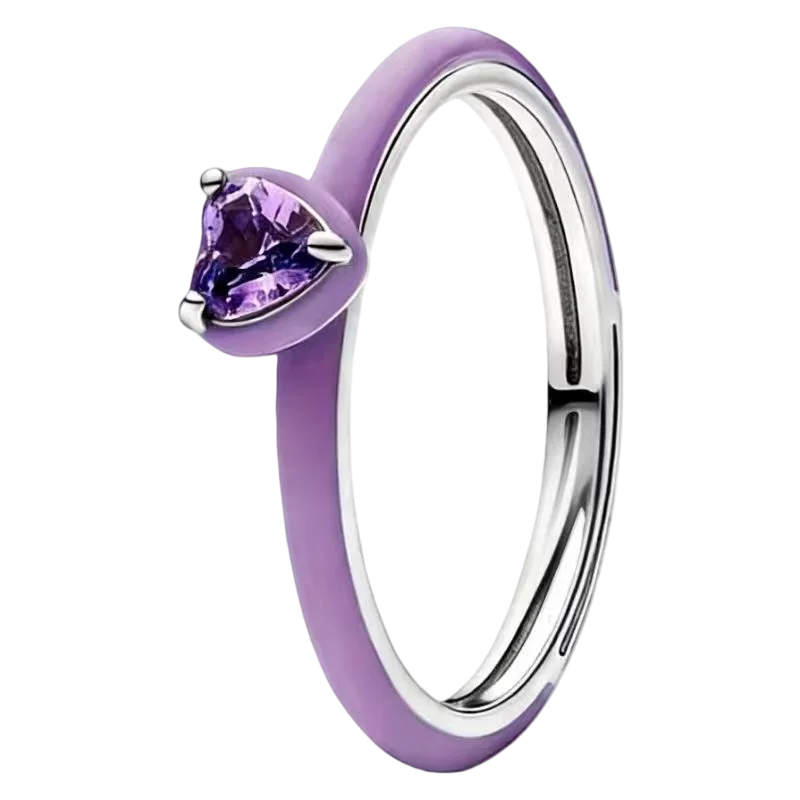 S925 Silver Bow Love Flower Ring – Elegant High-End Fashion Ring