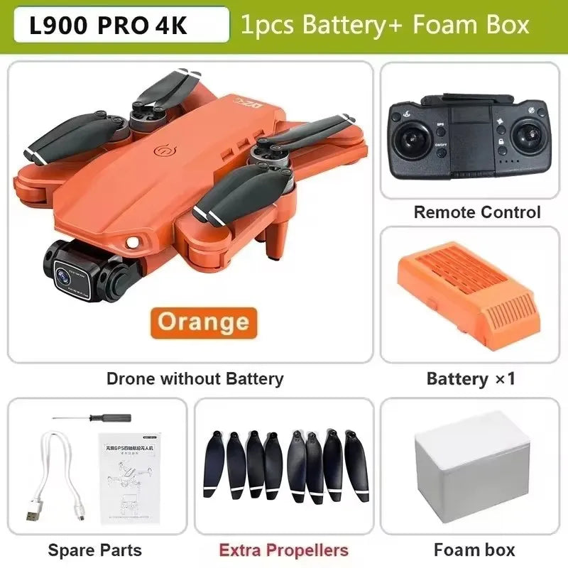 LYZRC L900 Pro SE MAX Drone – 4K Dual Camera GPS FPV Quadcopter
