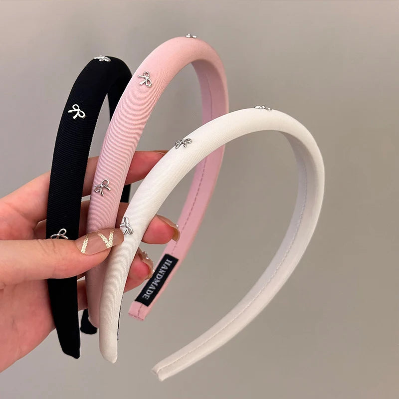 Korean Bow Kawaii Fairy Headband for Women & Girls – Sweet Cute Hair Hoop Accessory