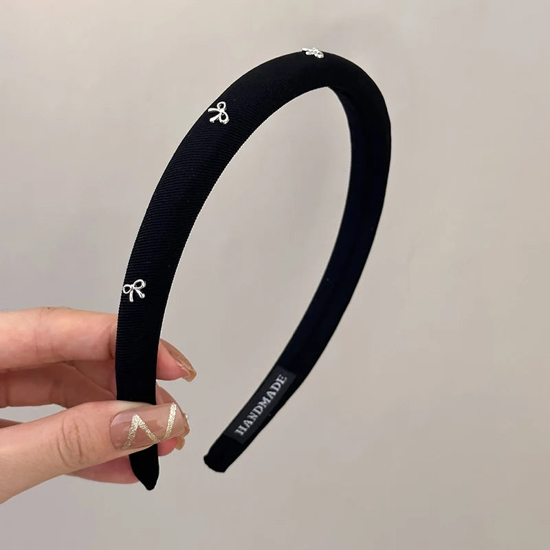 Korean Bow Kawaii Fairy Headband for Women & Girls – Sweet Cute Hair Hoop Accessory