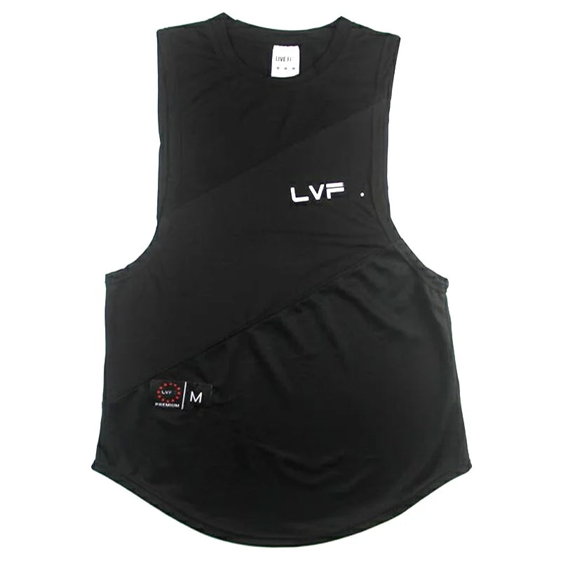 Men’s Gym Bodybuilding Sleeveless Muscle Tank Top – Cotton Workout Sports Vest