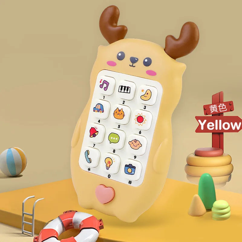 Baby Musical Phone Toy – Light-Up Pretend Play Phone for Infants 6–18 Months