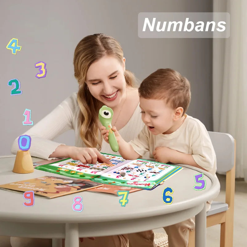 Interactive English Touch Sound Learning Book 0–6