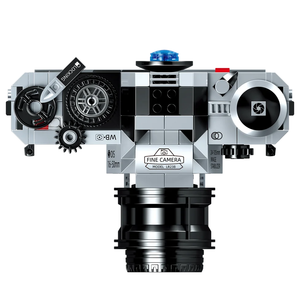 DSLR Camera Mini Building Blocks – Creative Educational Toy Kit for Kids & Adults