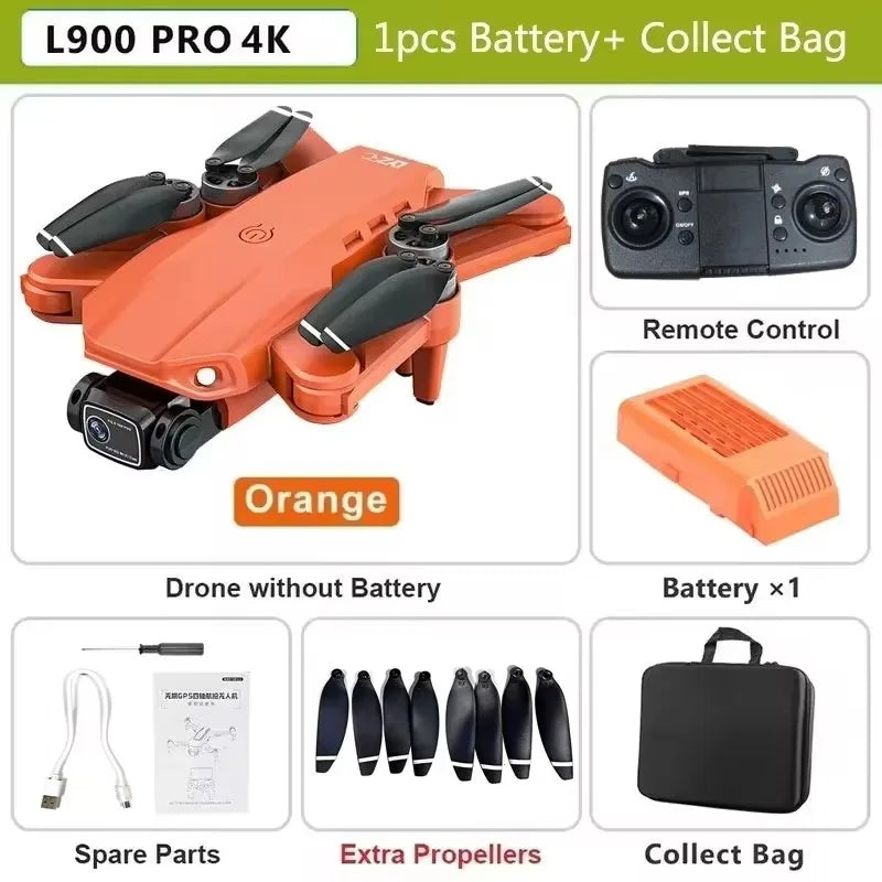 LYZRC L900 Pro SE MAX Drone – 4K Dual Camera GPS FPV Quadcopter