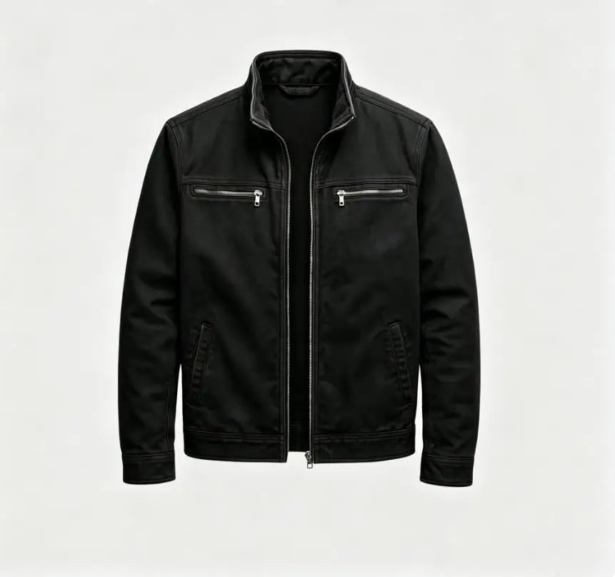 Men’s Casual Loose Sports Tooling Cardigan Jacket – Spring Outerwear