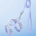 Cartoon Bee Cat Harness & Leash Set – Adjustable Double Layer for Small & Medium Pets